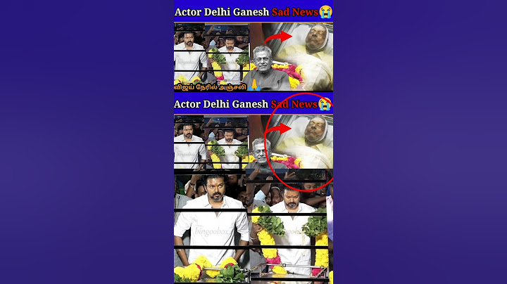 Delhi Ganesh Sad News😭விஜய் நேரில்🙏🙏 #ActorDelhiGaneshNews #DelhiGanesh #ThalapathyVijay #TvkUpdate