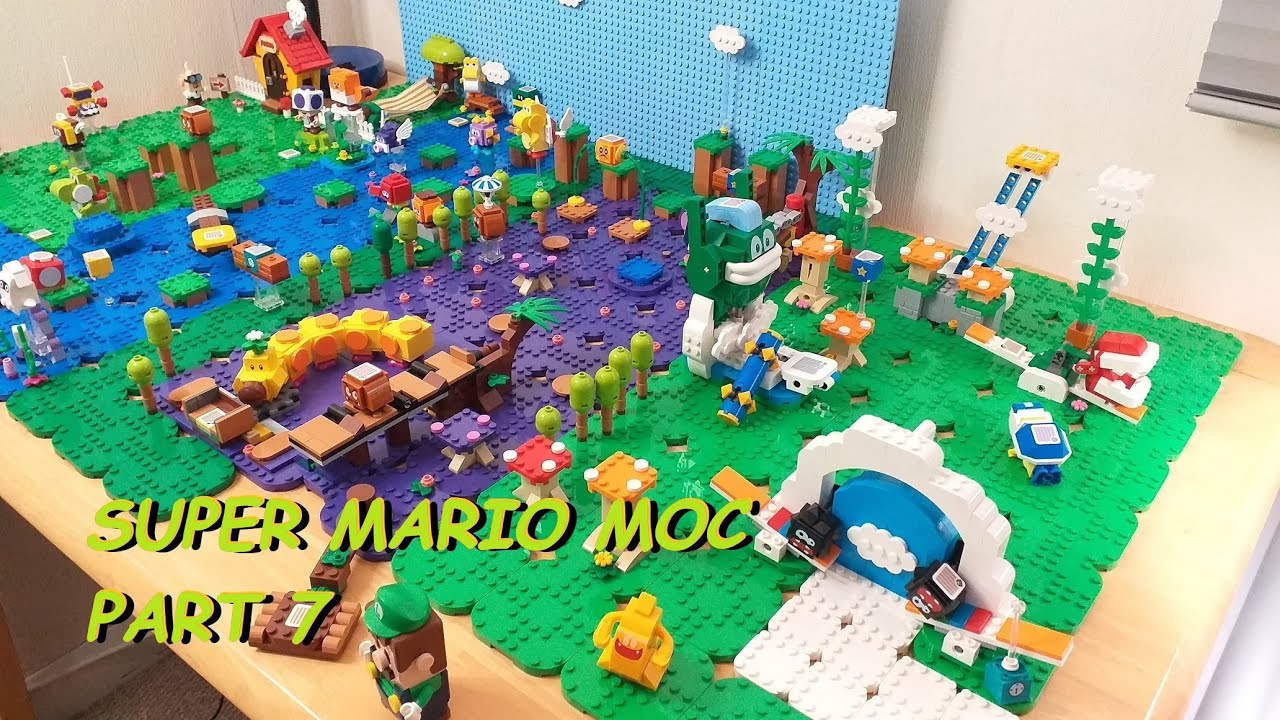 LEGO MARIO COURSE MOC PART 7 YouTube
