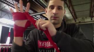 Hand wrapping 101 8 Limbs Academy