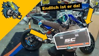 SC PROJECT Montage + SOUNDCHECK! | BMWF900R | 2.7K | #HowTo