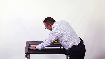 How to install the cutting pen on the Graphtec Cutter