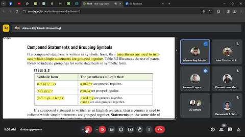 translate symbolic statement