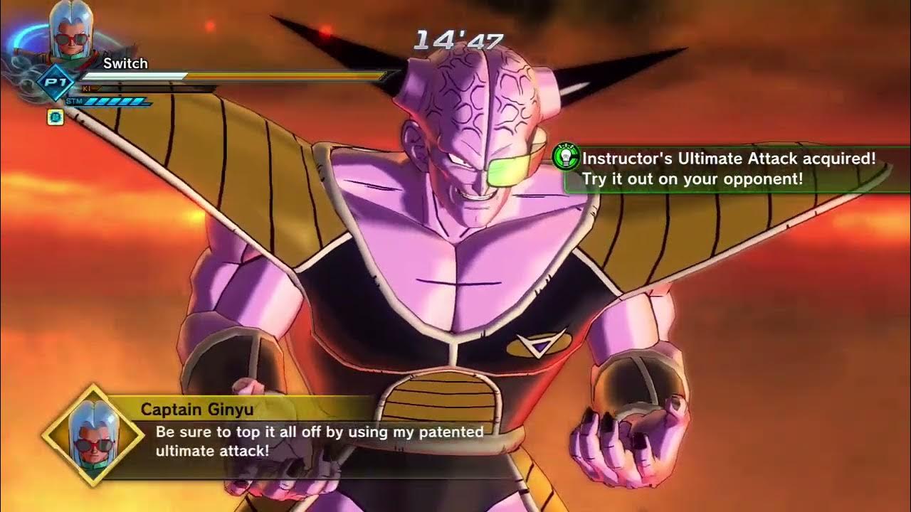 Switch learns “Body Change” • Captain Ginyu Lesson 3 • Dragonball