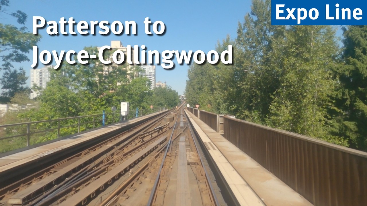 Vancouver SkyTrain - Patterson to Joyce-Collingwood [Expo] | Station-to-Station Ride