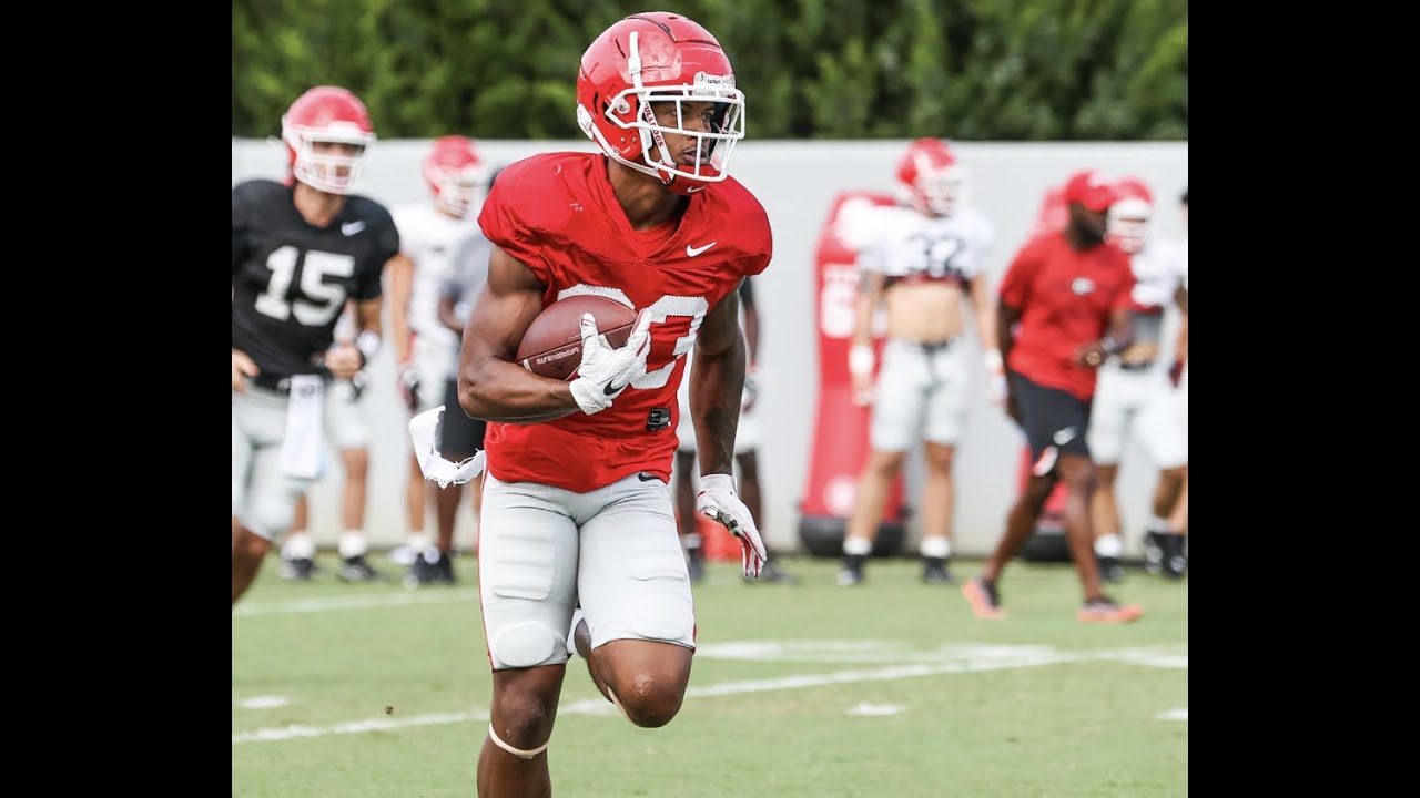 Georgia wide receiver Jaylen Johnson reveals he's been placed on scholarship