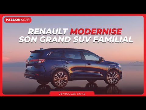 Renault Espace 2025 : le grand SUV hybride de 7 places se modernise sans augmenter sa puissance