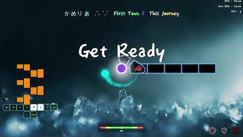 [ADOFAI CUSTOM] かめりあ(Camellia) - First Town Of This Journey (map by Appeal & 연석이2)