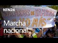 Trabajadores públicos marchan este 23 de enero en toda Venezuela