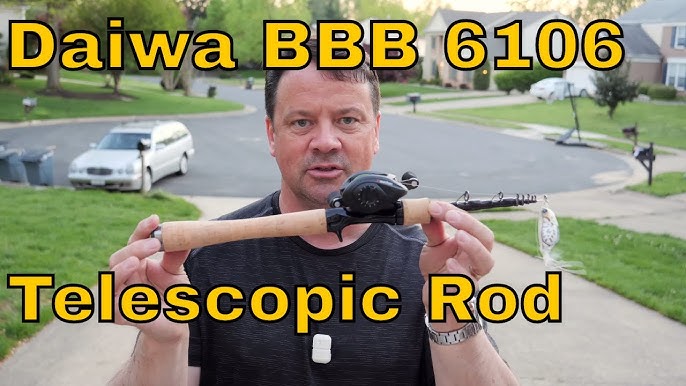 Telescopic Rods and Baits every Angler MUST BUY DAIWA B B B and ABU GARCIA  TROUTIN MARQUIS 