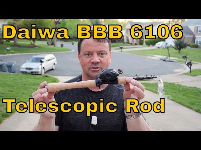 Daiwa BBB 6106 - Travel Rod - Must Buy! 