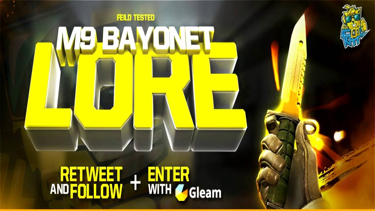 Giveaway FT M9 Bayonet Lore // Sorteo M9 Bayoneta Lore