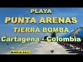 PLAYA PUNTA ARENAS TIERRA BOMBA Cartagena Colombia