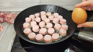 Dieses einfache Rezept für Eier 🥚wurde mir von meiner Großmutter verraten! Schnell und lecker❗