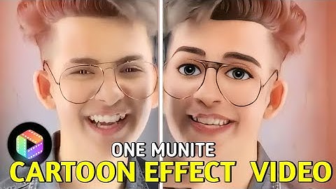Cartoon Effect Video Editing || Viral Cartoon Tiktok Video Editing || Bangla Editing Tutorial 2023