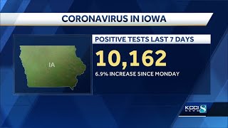 Iowa reports 59 additional COVID-19 deaths