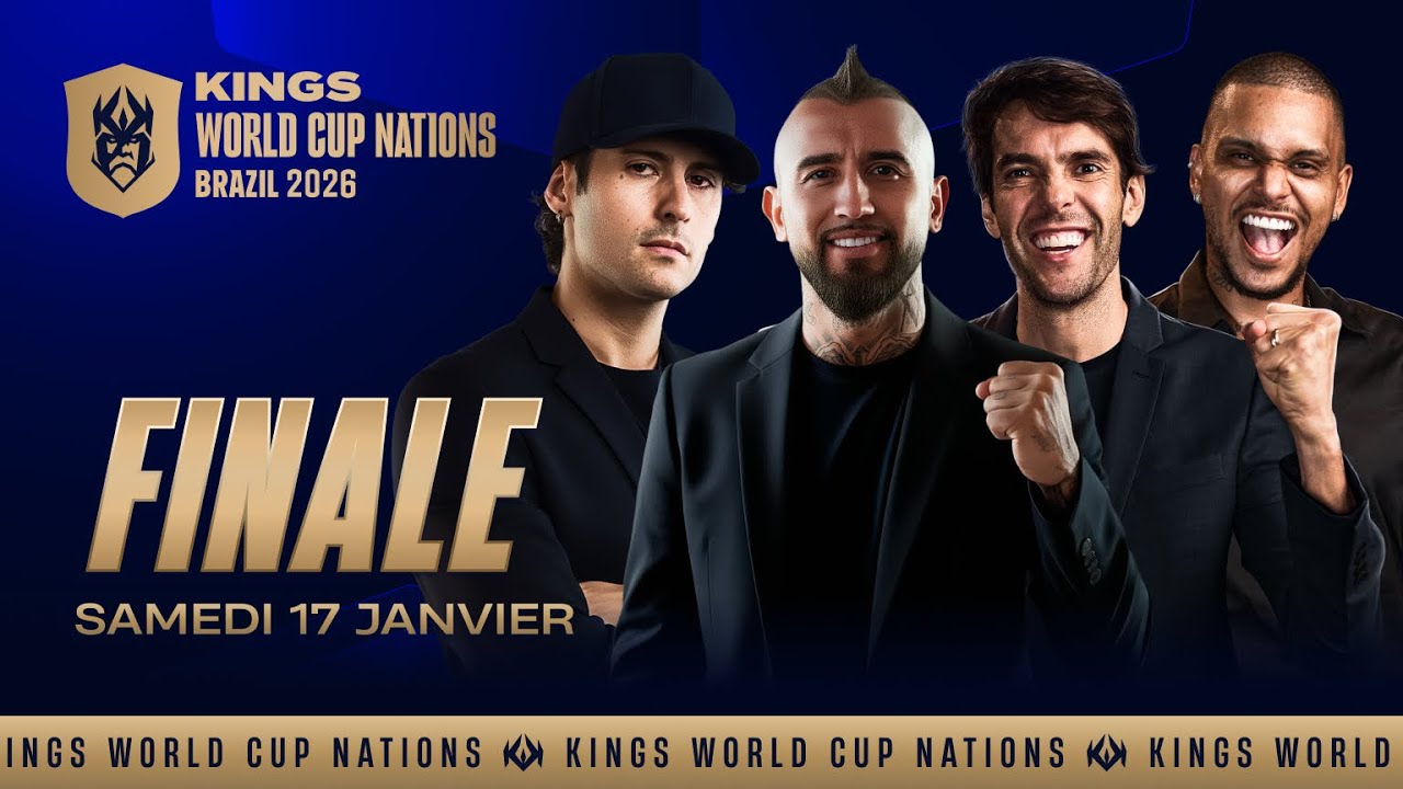 🇫🇷 👑 Kings World Cup Nations 2026 👑 GRANDE FINALE | Chili vs Brésil