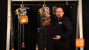 Lesson on Lifting - Error Codes on the VFD