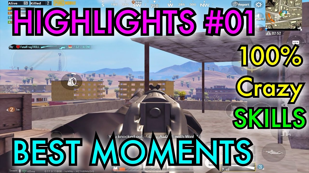 BEST MOMENTS PUBG MOBILE | HIGHLIGHTS #1 - YouTube