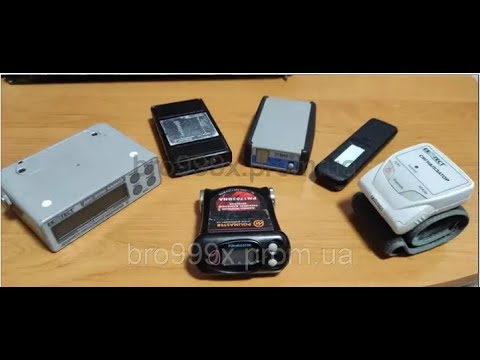 Професійний Радіометр США ☢ Радиационный пейджер. Дозиметр ФБР USA (5 см3 CsJ) сцинтиллятор, видео 2