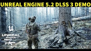 Unreal Engine 5.2 DLSS 3 Demo