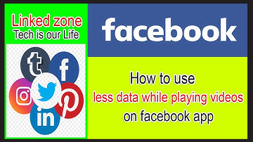 How to use less data while playing videos on facebook app