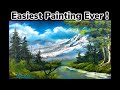 Calming Serene Mountain Landscape | Oil | Paintings By Justin