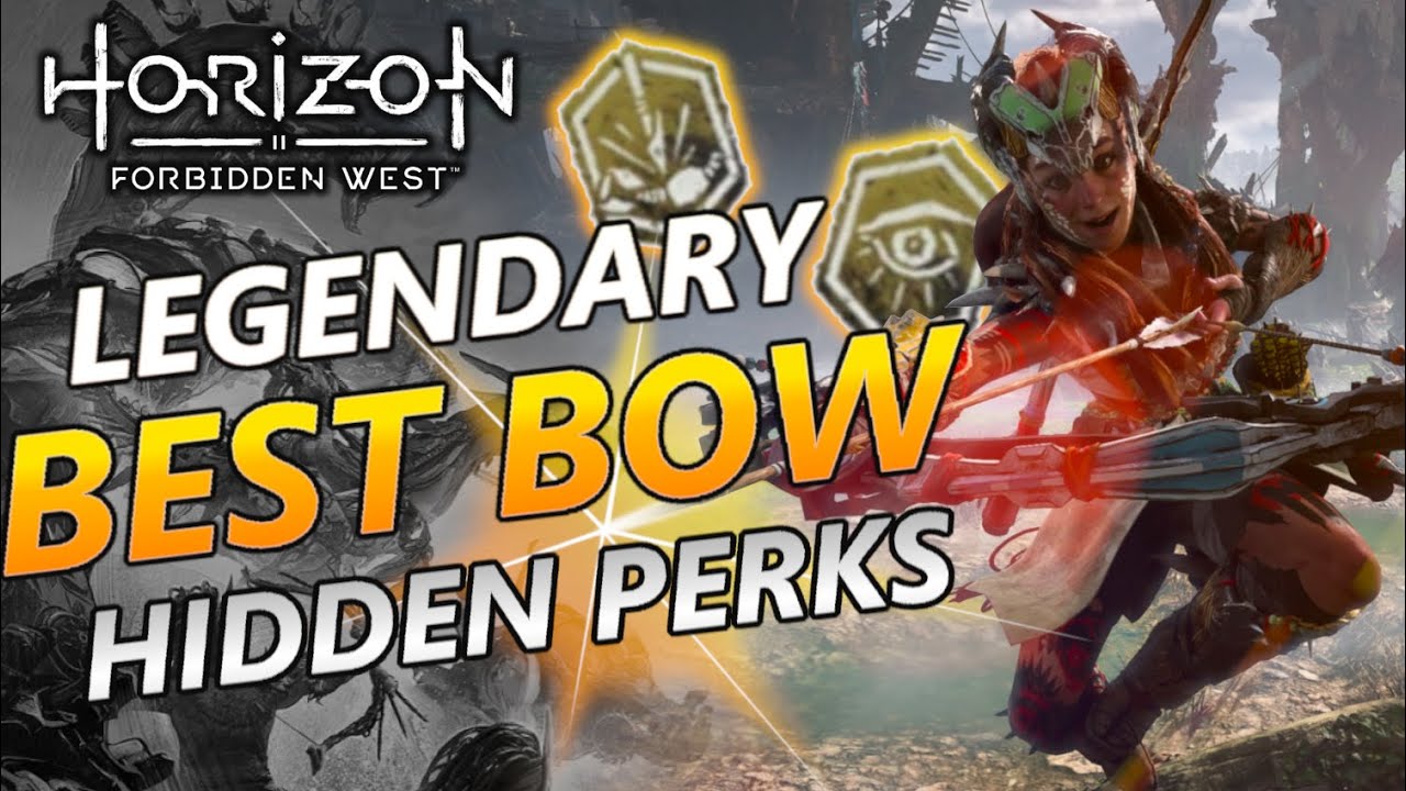 Horizon Forbidden West Best Legendary Weapons : Best Bow for Hunter ...