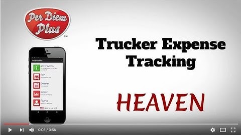 Trucker Expense Tracking Heaven