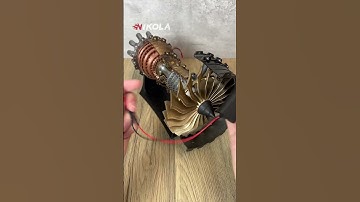 TR900 Turbofan used to demonstrate the power system of the aircraft