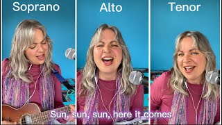 Learn to harmonize with George Harrison’s Here Comes The Sun - cover by Sylvia Humble