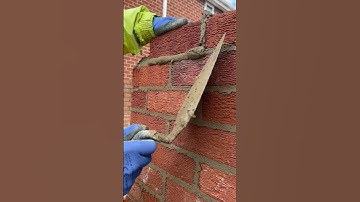 Laying rustic bricks #construction #skills #building #reels