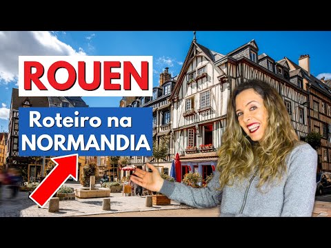 Vídeo: O que fazer em Rouen, Normandia