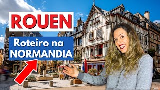 💟 ROUEN | Roteiro Completo na NORMANDIA | Guia na França | Vlog de viagem