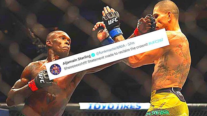 Twitter Reacts to Israel Adesanya vs Alex Pereira 2