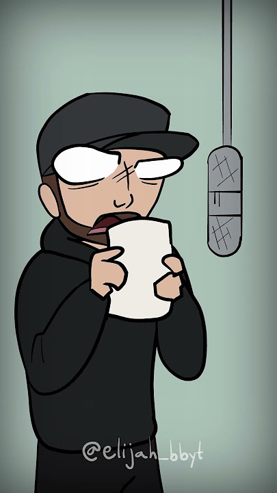 Eminem Reads His Line Wrong (Alfred's Theme Animation) #Eminem #Houdini #Diddy
