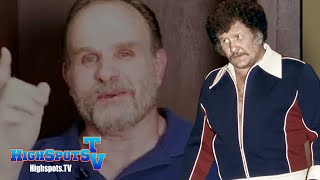 Ole Anderson on Harley Race