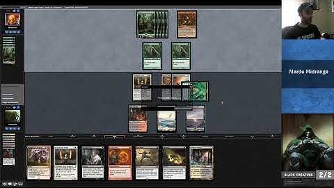 Mardu Midrange vs Mono G (Modern)