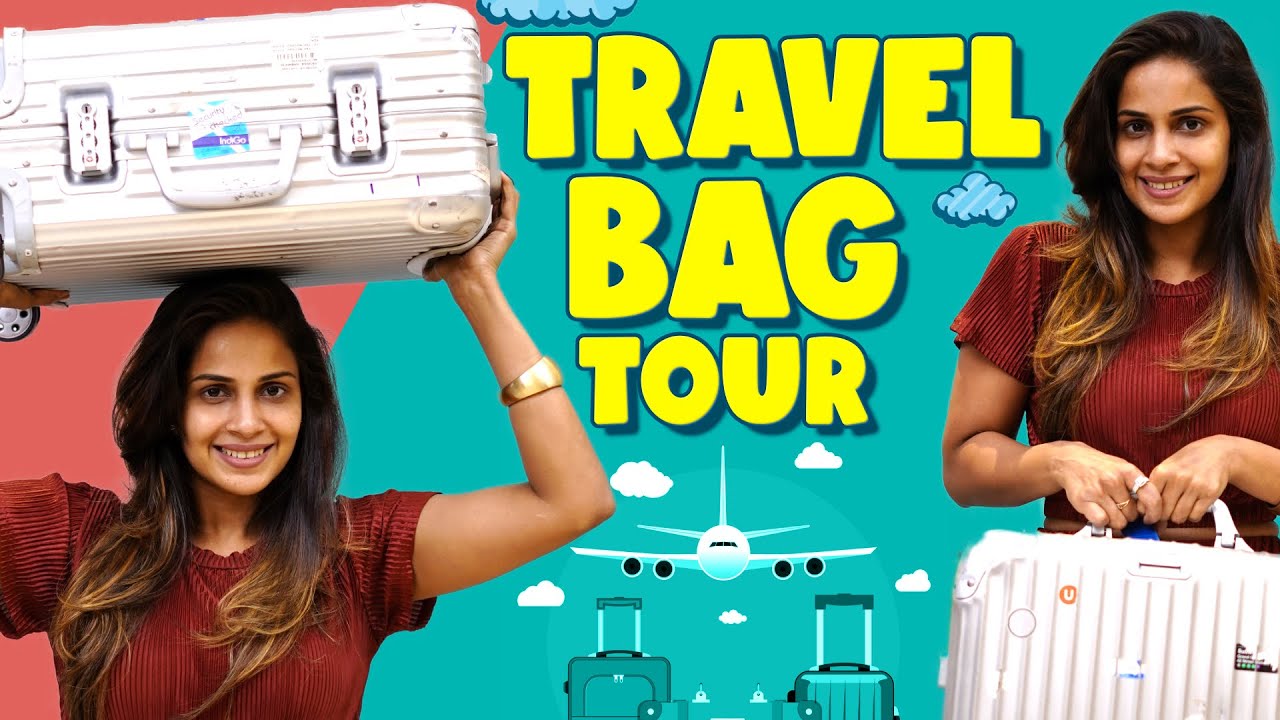 My Travel Bag Tour 🎒 ️ Travel Organization & Packing Tips Samyuktha
