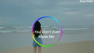 Fauozia - You Don_t Even Know Me (Music Freex) MP3_visualization.mp4