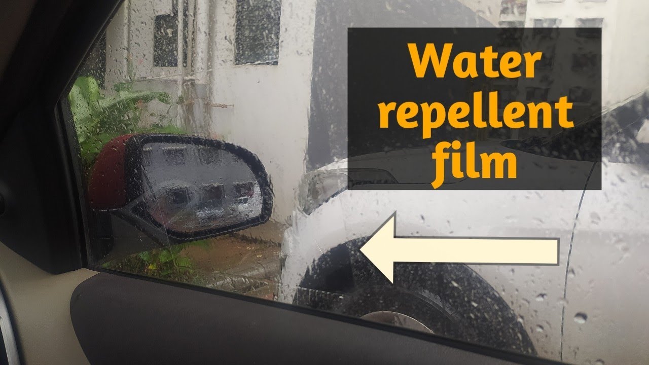 water repellent film YouTube