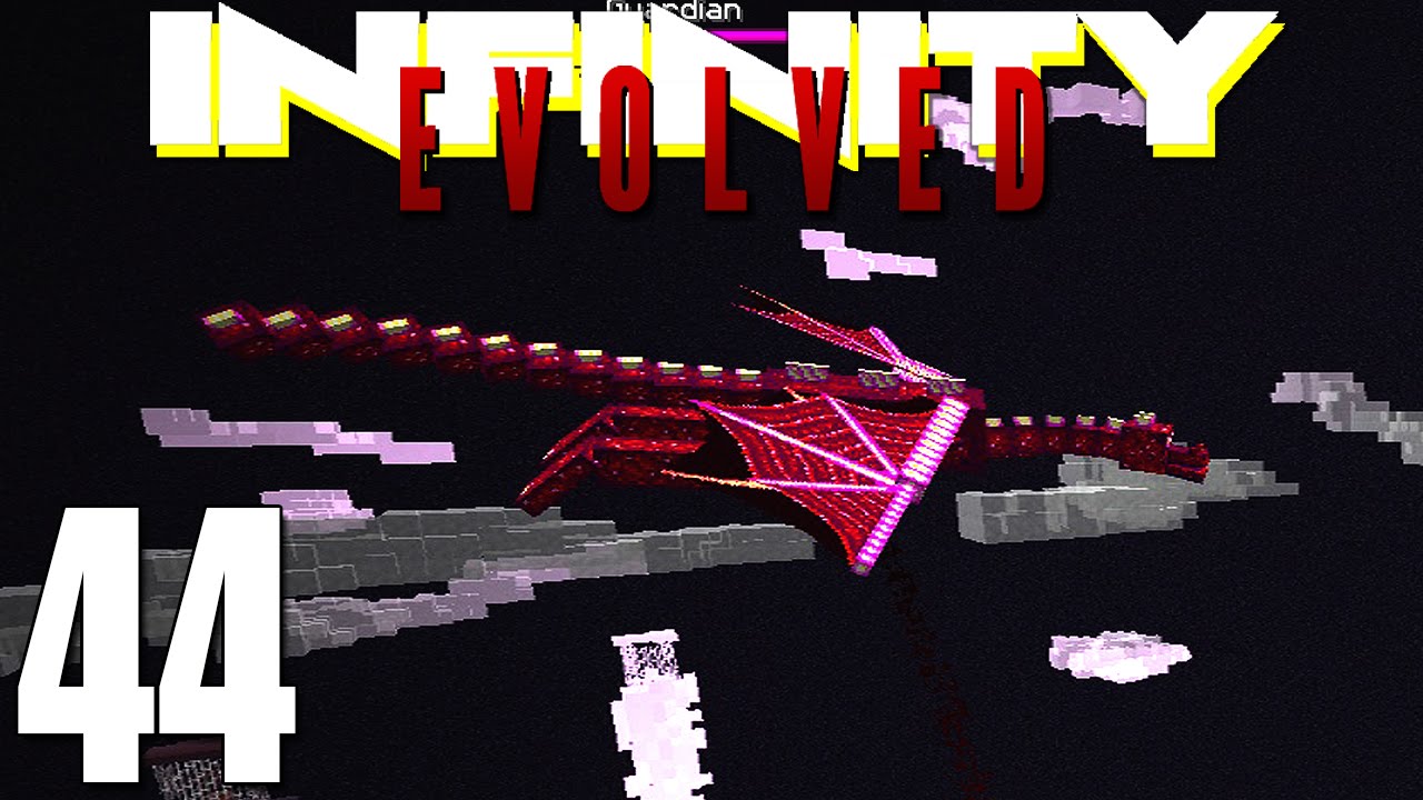 An Attempt on the Chaos Guardian Dragon!! - Infinity Evolved Expert FTOG - Ep.44 ftb sky odyssey