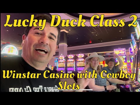 Playing slot machines at Morongo Casino
