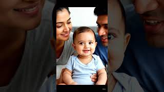 Baby Asked Who He Loves More – Mom or Dad 😍  Funny Interview Shorts