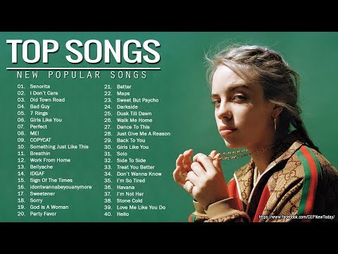 Top 40 Song This Week - New Songs 2019 & English Songs Playlist