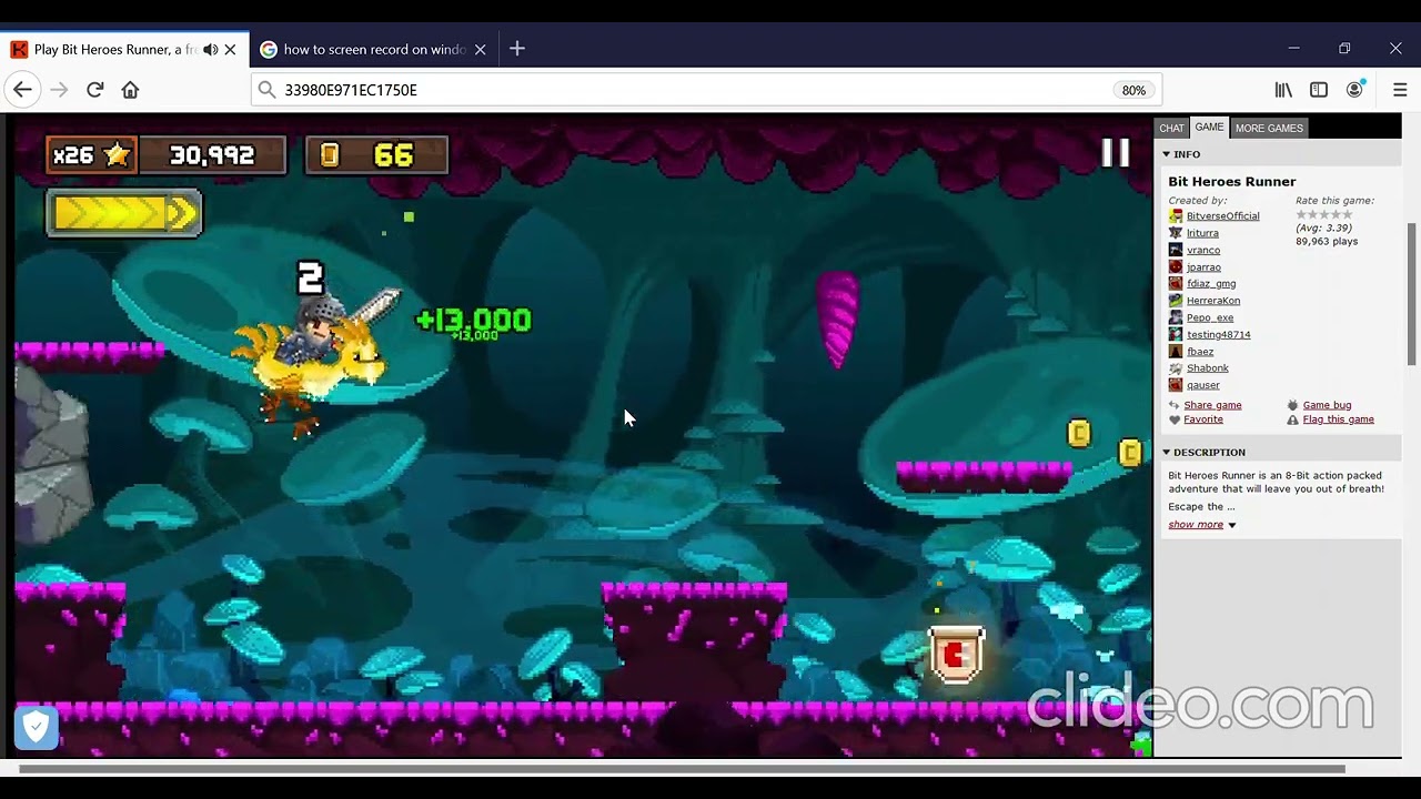 play bit heroes runner a free online game on Kongregate mozilla firefox 2023 07 lBbnFpFP