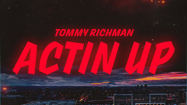 Tommy Richman - ACTIN UP (Lyrics)