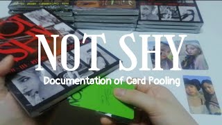 [Documentation of Card Pooling] Itzy Not Shy Album
