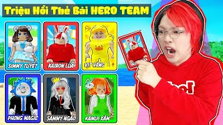 Kairon Thử Thách 24H TRIỆU HỒI THẺ BÀI HERO TEAM Trong Roblox !?