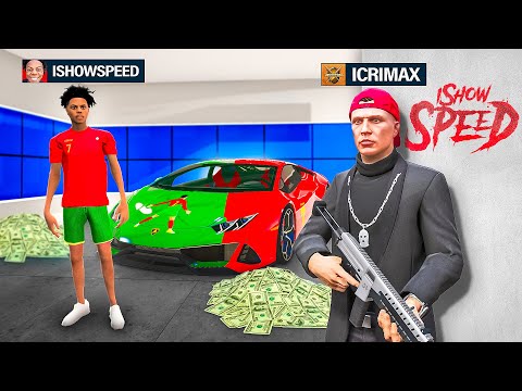 Ich BESCHÜTZE IShowSpeed in GTA 5 RP!