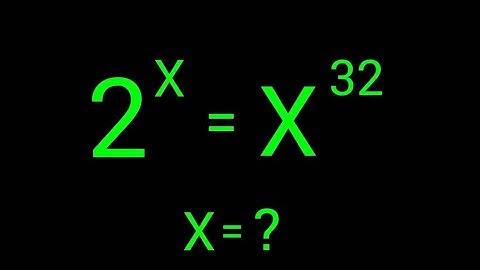 Germany - Math Olympiad Exponential Problem